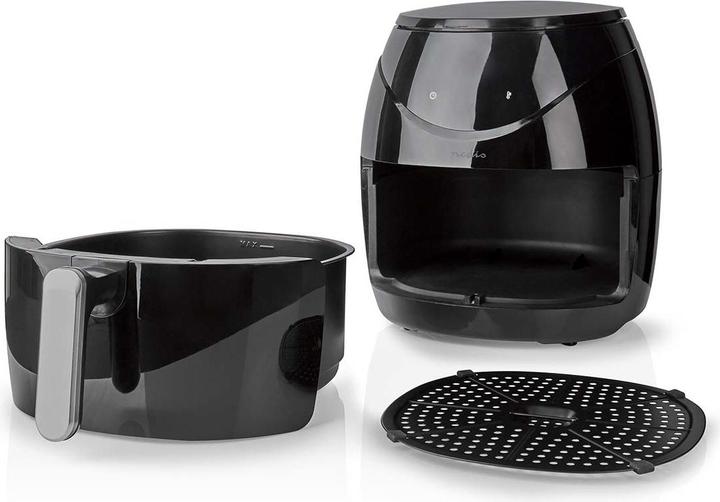Immagine prodotto Nedis Friggitrice ad aria calda 4,6 l Timer: 60 min Digitale Nero (Spina UE)