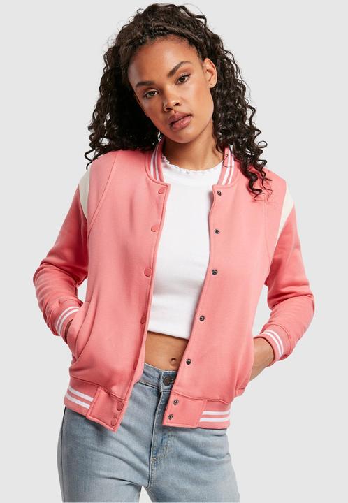 Actual product image Urban Classics Ladies Inset College Sweat Jacket (5XL)