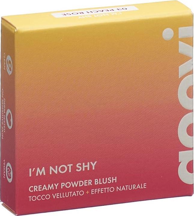 Goovi BLUSH I'M NOT SHY Rouge in Puderform 03 Peach Rose (03 Peach rose)