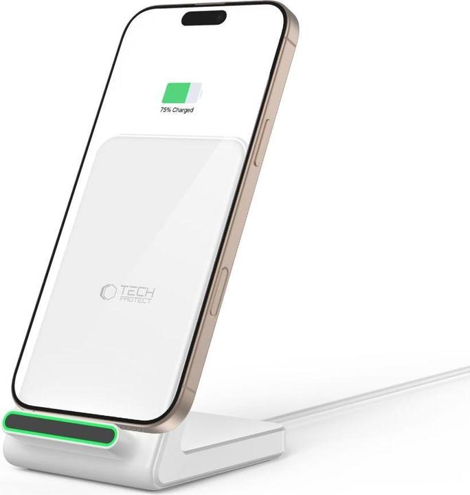 Produktbild Tech-Protect Åadowarka bezprzewodowa QI15W-A40 - biaÅa (15 W)