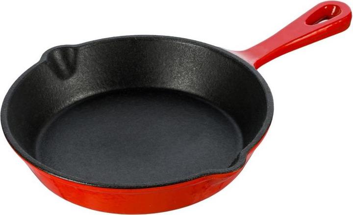 Image du produit poêle en fonte émaillée 15.5 cm, rouge (15.50 cm, Poêle à frire, Fonte)