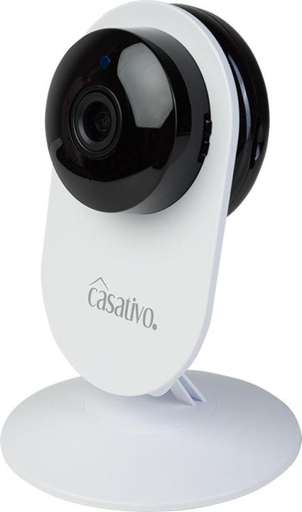 Produktbild Casativo 2er-Set Hochauflösende Full-HD-IP-Überwachungskamera mit, Nachtsicht, Bewegungserkennung (1920 x 1080 Pixels)