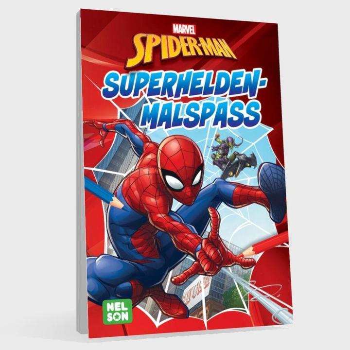 Immagine prodotto Spider-Man: il divertimento del supereroe da colorare