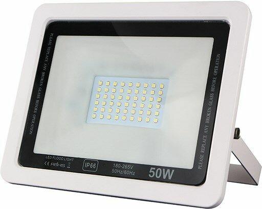 Lumina Swiss Slim LED Flutlicht 50W tages-weiss 4000K (5000 lm, IP65)