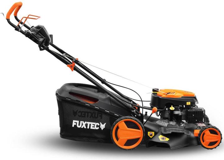 Produktbild Fuxtec Benzin-Rasenmäher mit Elektrostarter zipgo® (Akkubetrieb)