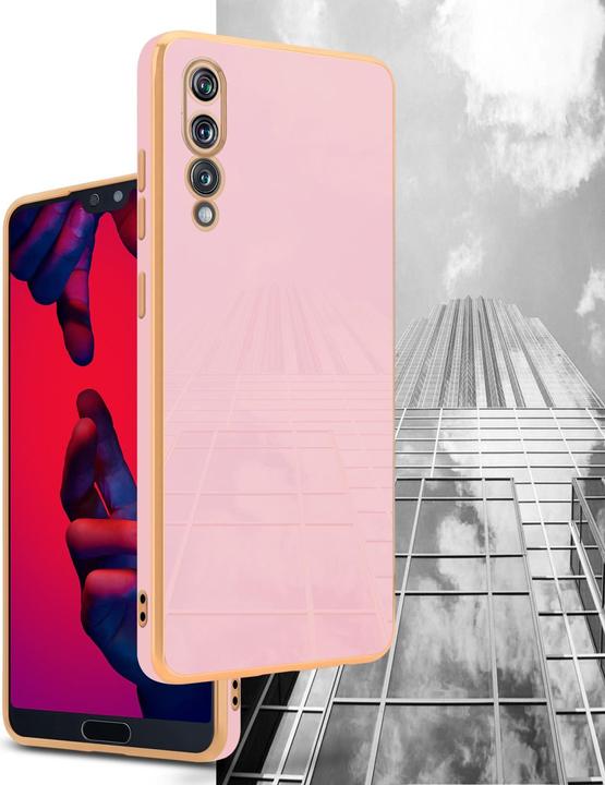 Actual product image Cadorabo Case for Huawei P20 PRO / P20 PLUS in TPU with camera protection LM130 Style (Huawei P20 Pro, Huawei P20 Plus)