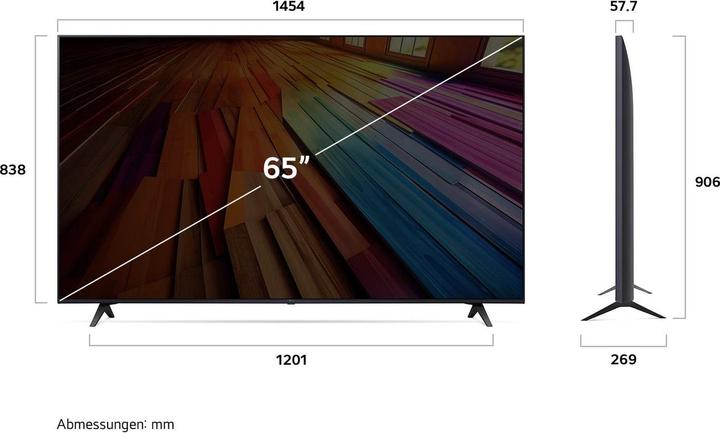 Produktbild LG 65UT80006LA.API (65", UT80, LED, 4K, 2024)