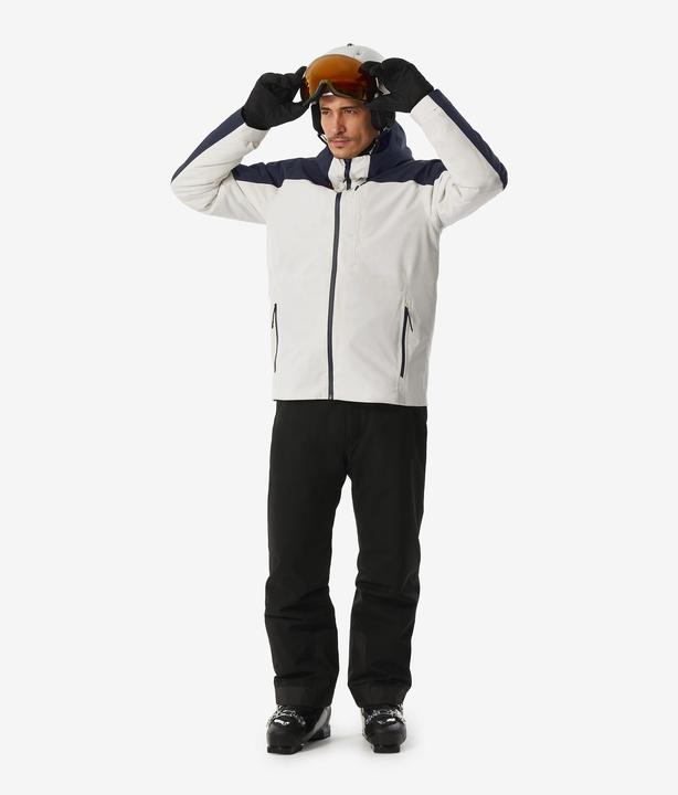 Produktbild Wedze Skijacke Herren warm und wasserdicht - 500 grau/marineblau (XXL)