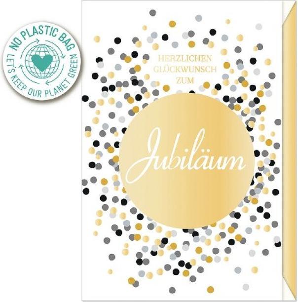 Image du produit Artebene Carte de voeux d'anniversaire avec gaufrage de confettis de (1 pcs)