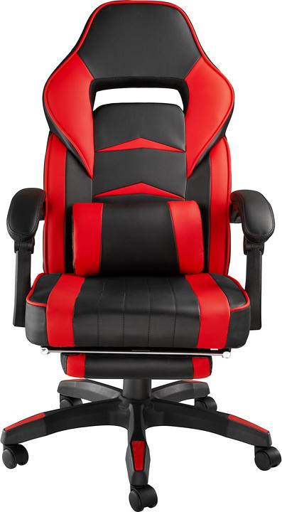 Produktbild tectake Racing Bürostuhl mit Fussstütze
