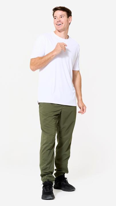 Produktbild Domyos Trainingshose Herren atmungsaktiv - Essential 120 khaki (W32/L33)