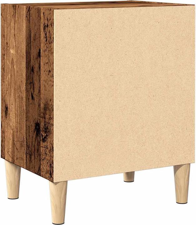 Image du produit VidaXL Nachttisch Altholz-Optik 40x30x50 cm Holzwerkstoff Nachtschrank (40 x 30 x 50 cm)