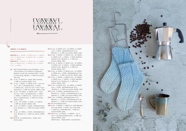 Actual product image Socken häkeln für die ganze Familie (German, Sascha Blase-Van Wagtendonk, 2024)