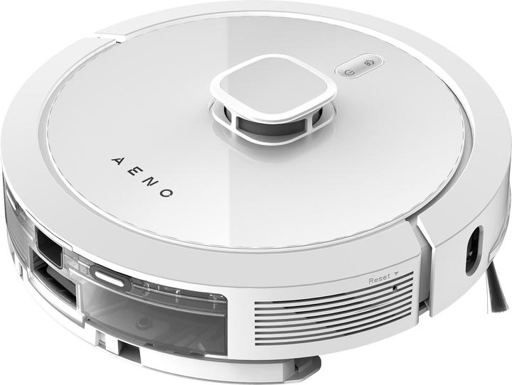 Image du produit Aeno Aspirateur robot laser blanc avec batterie 5200mAh, poubelle de 300ml, réservoir d'eau de 300ml. (Robot d'aspiration et de nettoyage)
