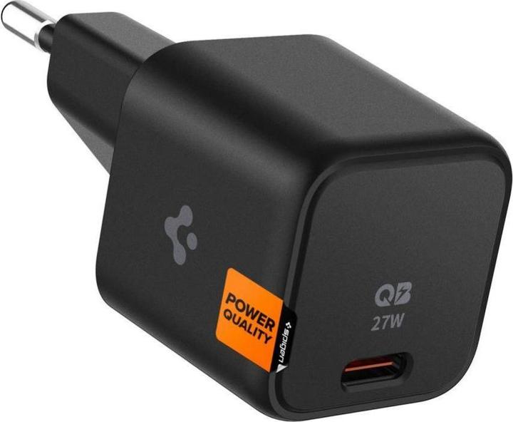 Actual product image Spigen Ładowarka sieciowa PE2103EU 27W ArcStation Network Czarna/Black ACH05607 (27 W)