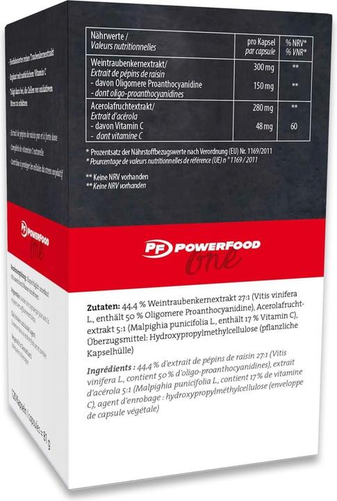 Actual product image PowerFood One Opc (120 Piece, Capsules, 585 g)