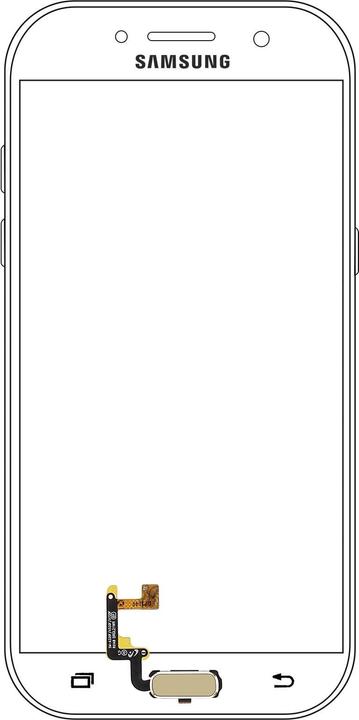 Produktbild Samsung Galaxy A3 2017 Home Button (Galaxy A3 (2017))