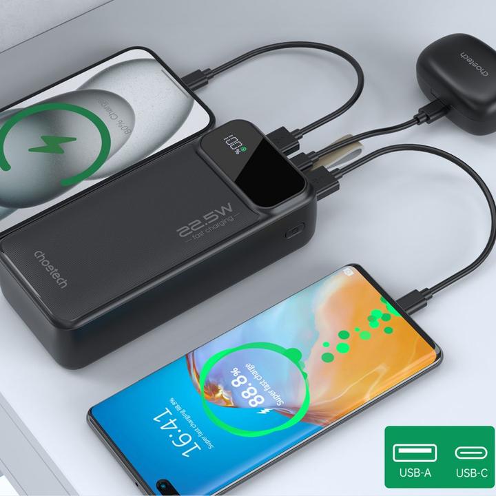 Produktbild Choetech 30000 mAh (30000 mAh, 22.50 W)
