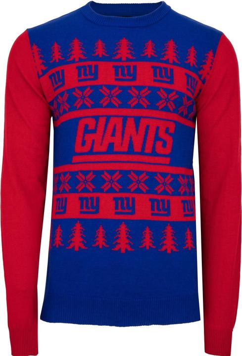 Foco NFL Ugly Sweater XMAS Strick Pullover New York Giants - S (S)
