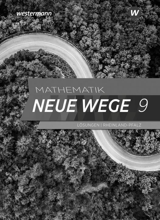 Actual product image Mathematik Neue Wege SI 9. Arbeitsheft mit Lösungen. Für Rheinland-Pfalz (German, 2024)