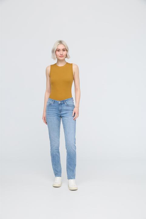 Actual product image Du/Er W Performance Denim Girlfriend Jean - Hazy Blue (W26/L30)