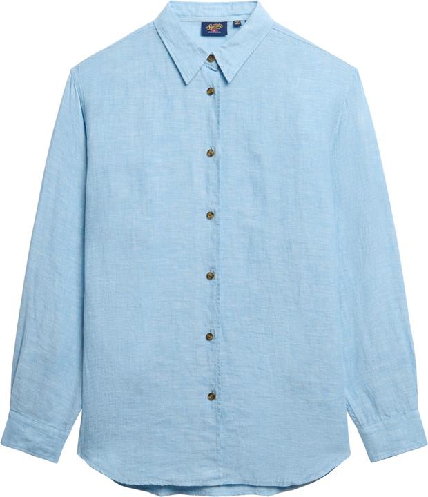 Immagine prodotto Superdry Lässiges Hemd aus Leinen im Boyfriend-Stil (8)