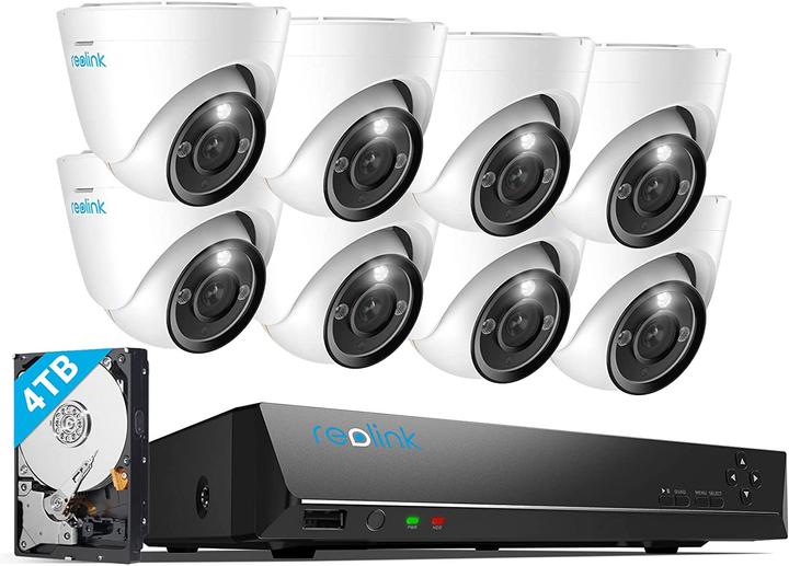Image du produit Reolink NVS16- 12MD8 Système 8K avec 8 caméras (4512 x 2512 pixels)