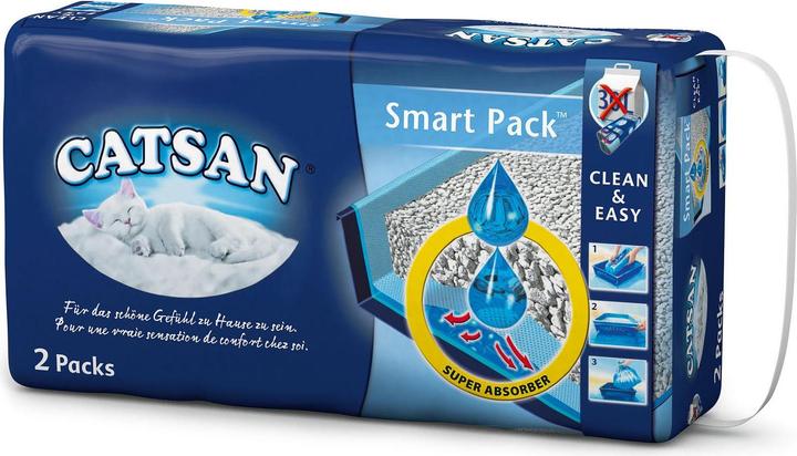 Actual product image Catsan Hygiene Plus Smart Pack™ (Biodegradable, Neutralizing, Non-clumping, 3.90 kg)