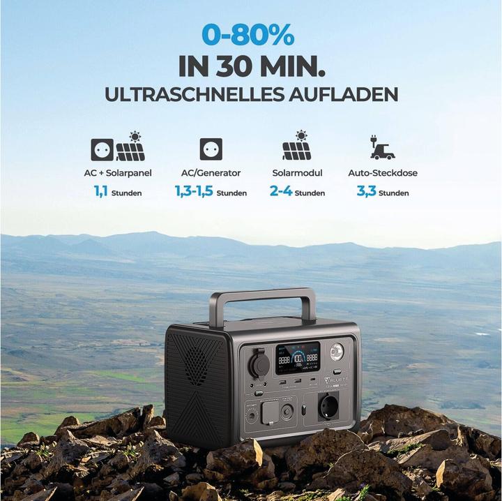 Image du produit Bluetti EB3A (268 Wh, 4.60 kg)