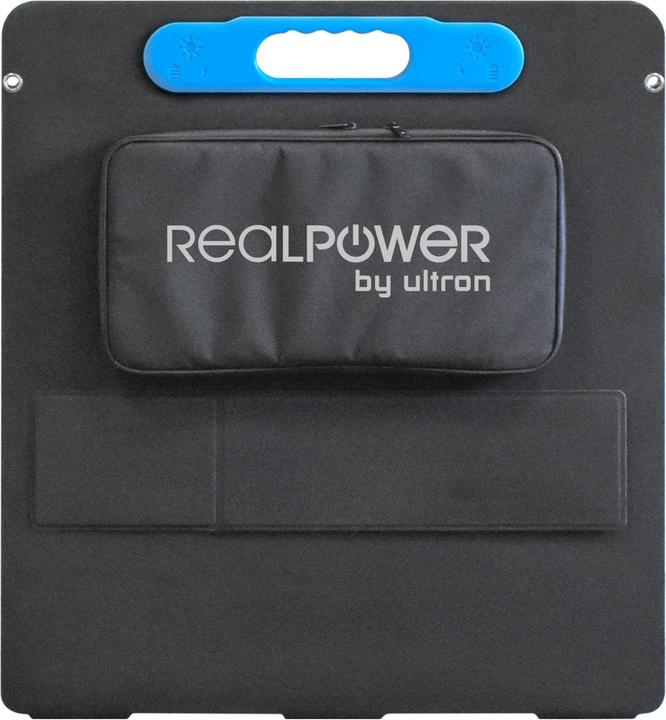 Actual product image RealPower Solar panel SP-100E 100 Watt 2 Panel Foldable (100 W, 4.60 kg)