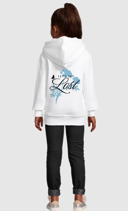 Actual product image Mister Tee MisterTee Lost Flowers Basic Kids Hoody - 175401 (110)