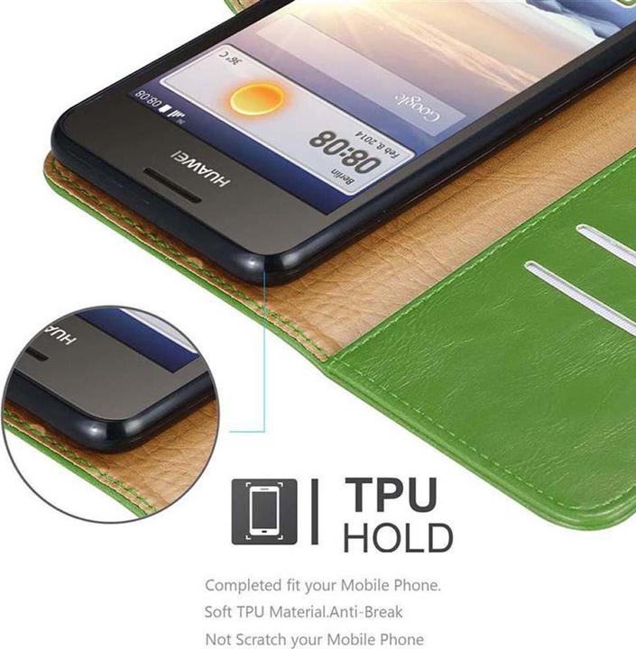 Image du produit Cadorabo Book Couverture de luxe (Huawei Ascend Y330, Huawei Ascend Y360)