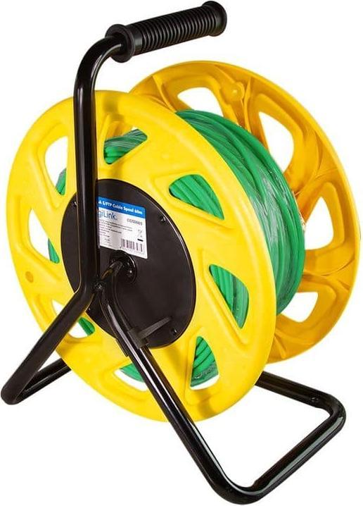 Actual product image LogiLink Mobile cable drum Cat.7 S/FTP, PUR, 60 m (S/FTP, CAT7, 60 m)