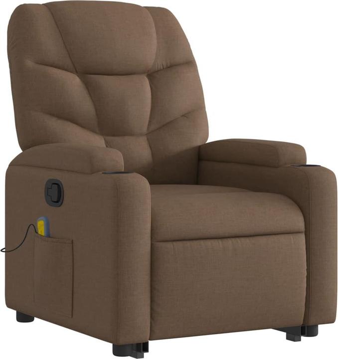 VidaXL Massagesessel mit Aufstehhilfe Stoff