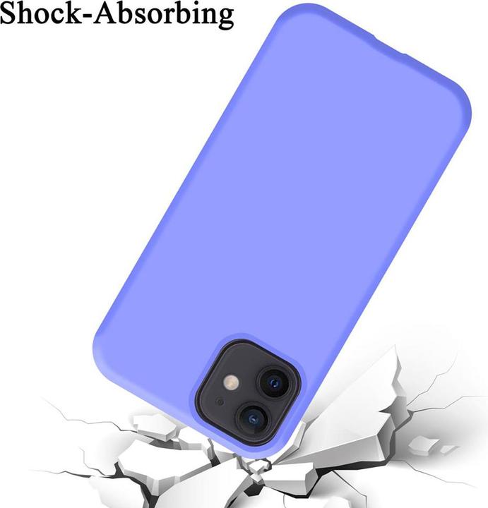 Actual product image Cadorabo TPU Liquid Silicone Case Cover (Apple iPhone 12 mini)