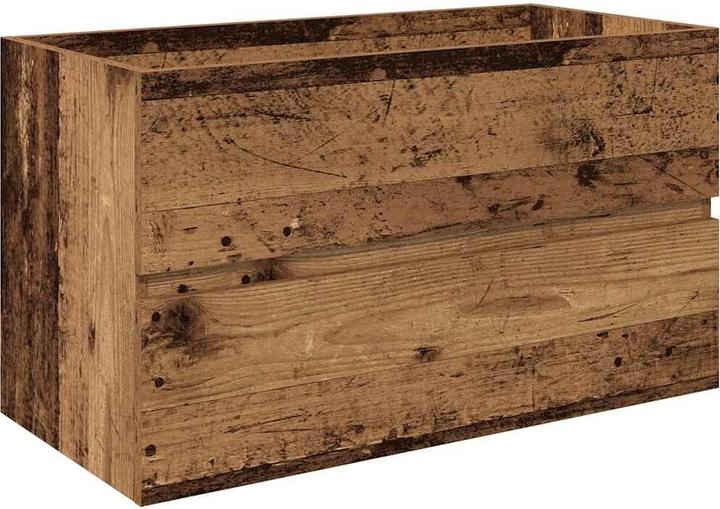 Image du produit VidaXL Meuble sous-vasque avec vasque encastrée et robinet Salle de bains Lavabo