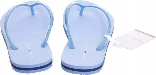 Image du produit Tommy Hilfiger Femmes Tongs Tommy Essential Beach Sandal Chaussures de bain, Bleu (Vessel Blue), 37 UE (37)