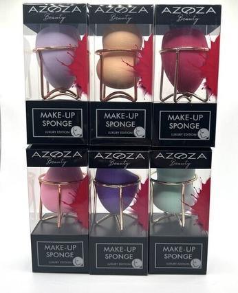 Azoza Kosmetik Make-Up Schwamm mit Halter