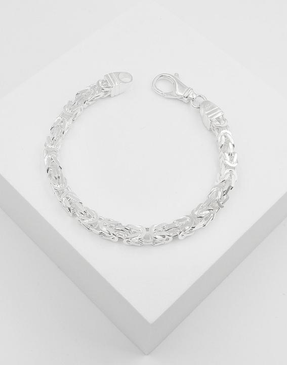 Immagine prodotto Muau Catena del Re (21 cm, Argento 925)