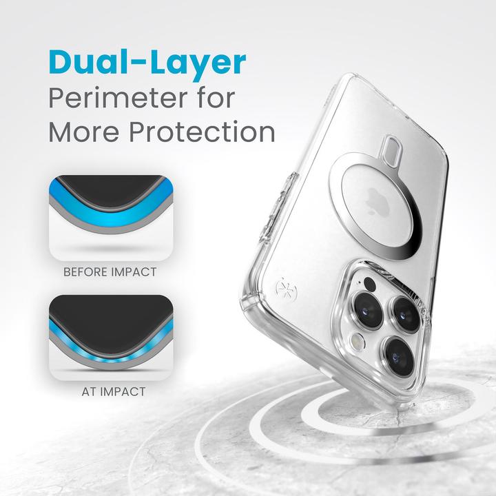 Produktbild speck Presidio Perfect-Clear - back cover for mobile phone (Apple iPhone 15 Pro Max)