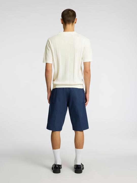 Produktbild Selected Homme Kurzarm Polohemd aus Strick (L)
