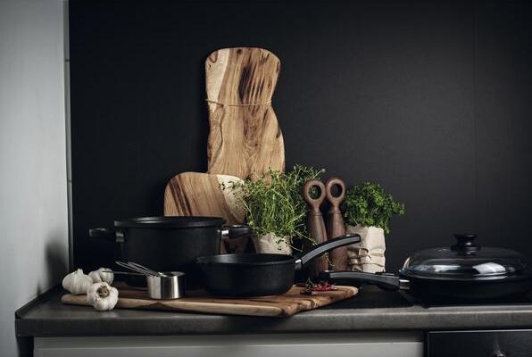 Produktbild AMT GASTROGUSS Schmorpfanne induktionsgeeignet Höhe: 70 mm ø: 240 mm (24 cm, Bratpfanne)