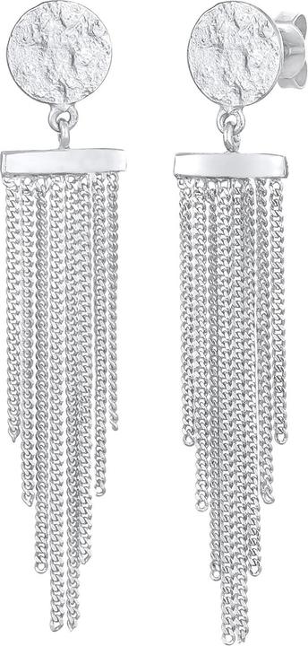 Image du produit Elli Boucles d'oreilles Plaquettes Chaînes Look Élégant 925 Argent (Argent sterling 925)
