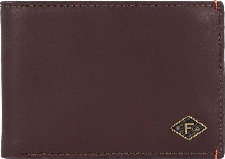 Actual product image Fossil Bronson leather wallet 11.5 cm