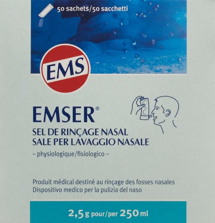Immagine prodotto Emser Sale per lavaggio nasale (50 Pezzo/i)