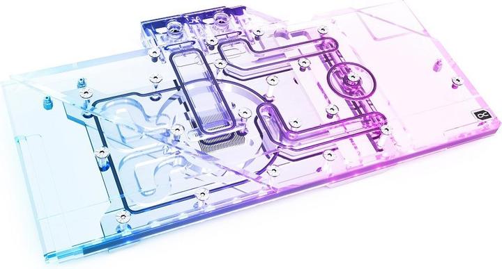 Immagine prodotto Alphacool Ice Block Aurora GPX-A Radeon RX 6800XT/6900XT Nitro+ con piastra posteriore - Acrilico + Nickel