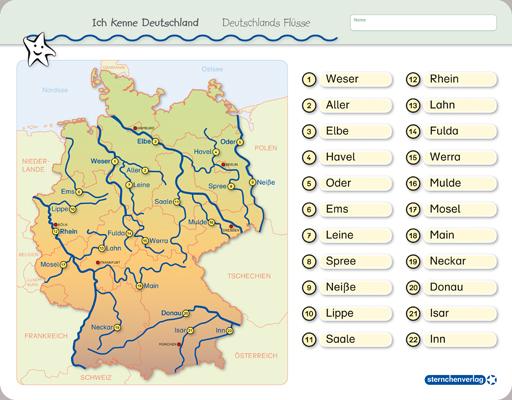 Produktbild Ich kenne Deutschland - 1. Bundesländer & Landeshauptstädte, 2. Flüsse, 3. Gebirge im Set (Deutsch, Katrin Langhans, 2017)