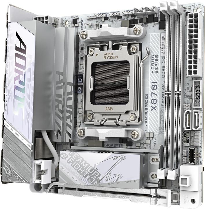 Immagine prodotto Gigabyte X870I AORUS Pro ICE (AM5, AMD X870, Mini-ITX)