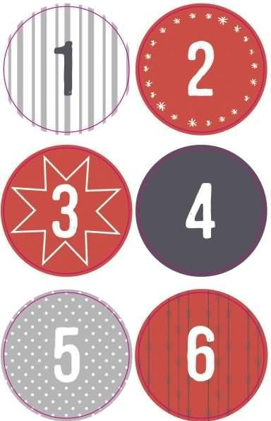 Actual product image Folia Advent calendar