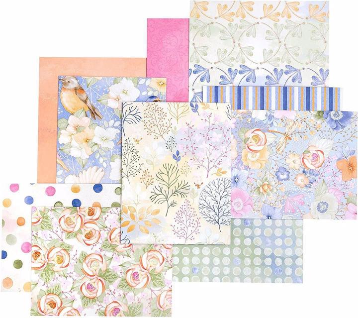 Image du produit American Crafts Jeu de cartes à motifs Harmony (40 pcs)